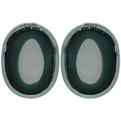 SOULWIT Replacement Earpads for Sony h.Ear on MDR-100A (MDR100A), MDR-100AAP (MDR100AAP), MDR-H600A (MDRH600A) Headphones, Ear Pads Cushions with Noise Isolation Memory Foam (Green) - color: Green