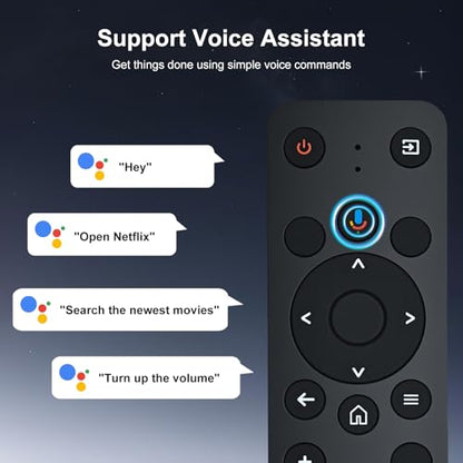 HOMPOW 4K Projector with WiFi and Bluetooth, 1500 ANSI Google TV Projector - style: Google system
