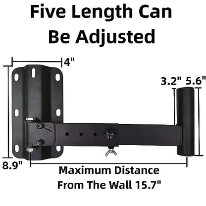 Desyeryamimi PA Speaker Wall Mount Brackets Speaker Stand