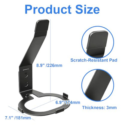 Wall Mount Bracket Only Compatible with Sonos Move 1 & Move 2, Black