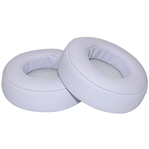 Alitutumao Replacement Earpads Ear Cushions Ear Cups Repair Parts for Monster Beats by Dr. Dre Pro Detox Headphones Memory Foam Ear Pads (White Earpads) - color: White Earpads