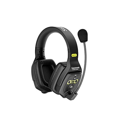 Saramonic 5-Person Full-Duplex 1.9GHz Wireless Headset Intercom System with Hard Case (WiTalk-WT5D) - size: 5-Person Dual-Ear System