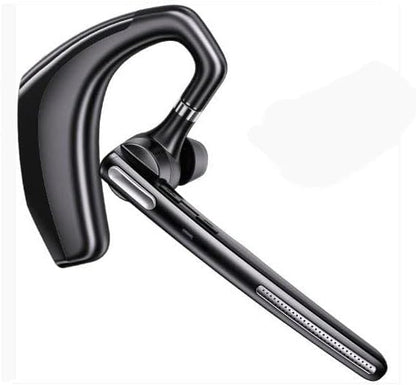 Bluetooth Earpiece Wireless with Mic Mute 100 Hours Work time Black | Ultralight Business Earphone for Driving/Trucker/Office Compatible with Cell Phones and PC