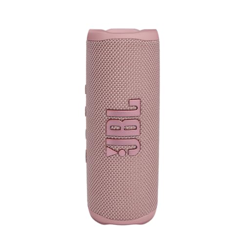 JBL Flip 6, Pink - Waterproof, Portable & Durable Bluetooth Speaker - Up to 12 Hours of Wireless Streaming - Includes Noise-Canceling Speakerphone, Voice Assistant Connect+ - color: Pink