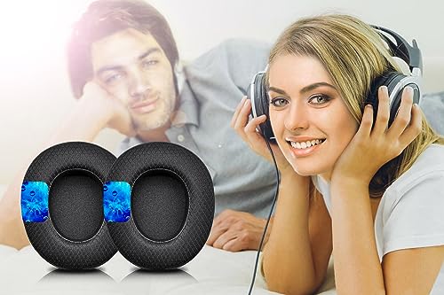 Nova Pro Wireless Replacement Ear Pads - Compatible with Steelseries Arctis Nova Pro Wireless by LTYIVABHTTW I Improved Durability & Sound (Hybrid Cooling Gel Mesh)