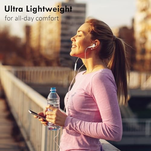 2 Pack-USB C Headphones for iPhone 17/16/15 Earbuds USB C Wired Earphones with Mic & Remote Control Noise Cancelling for 17/16/15 Plus/Air/Pro, Galaxy S25/S24/S23/S22/Ultra Note 10/20, Pixel 7/6/6a