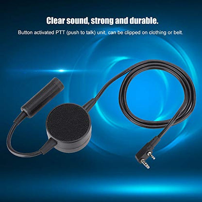TCI PTT for Radio Walkie Talkie Headset,K Head Headset Push to Talk PTT,TCI Round PTT for Two Way Radio Walkie Talkie Fit for,for