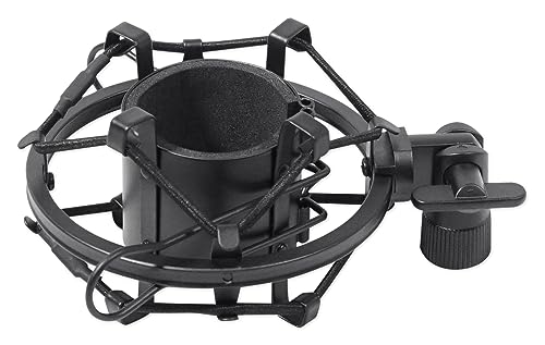 Rockville RCM PRO Condenser Microphone Bundle with PRO-M50 Headphones | 20Hz-20kHz, XLR Output, 48V Phantom Power, Cardioid Pattern, ROCKSHIELD 3 Isolation Shield, Carry Case, 3-Items