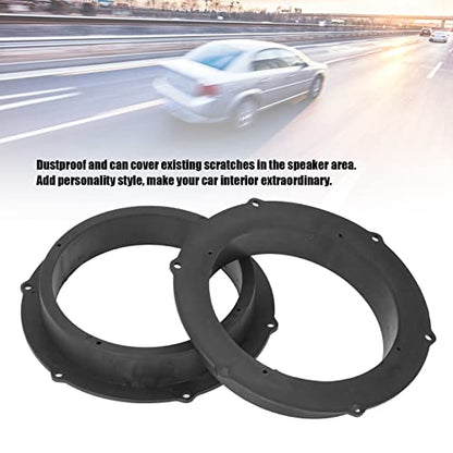 Audio Speaker Mounting Spacer, 2PCS Car Audio Mounting Spacer Ring Bracket Kit Speaker Sealing Gaskets Replacement for Front Door 2007‑2011