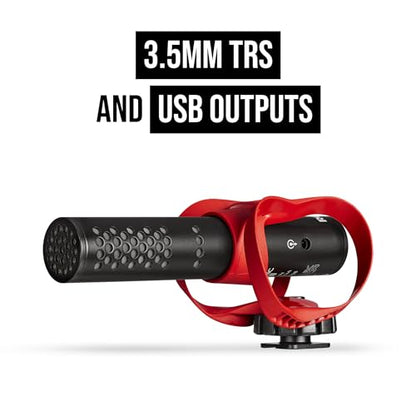 RØDE VideoMic GO II Helix Ultra-Compact On-Camera Shotgun Microphone