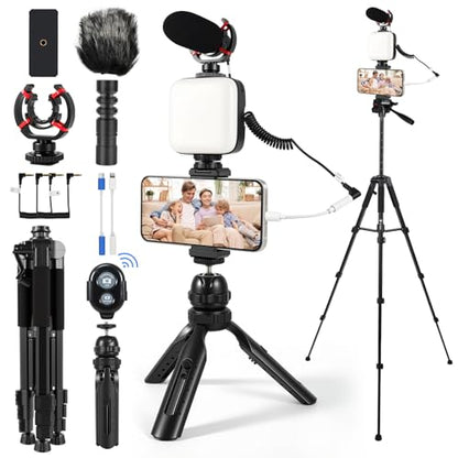 Vlogging Kit for iPhone - YouTube Starter Kit for Content Creators