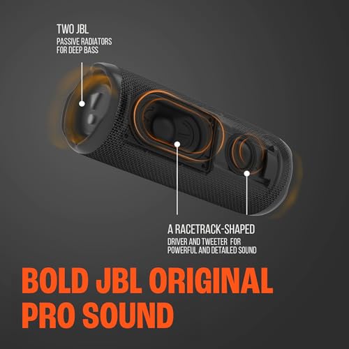 JBL Flip 6 (Gray) + Bundle with divvi! Protective Hardshell Case - color: Gray
