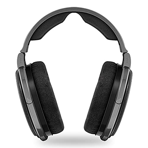 Geekria Sennheiser HD650, HD660S, HD660S2 헤드폰과 호환되는 메시 패브릭 헤드밴드 패드, 교체 밴드 수리 부품 (블랙).
