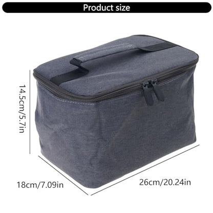 Functional Mixer Carrying Bag Mixer Storage Case with Aluminum Foil Lining Fit Multiple Models and Accessories