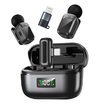 Mic Mini (2TX + 2RX + Charging Case), Wireless Lavalier Microphone - style: Mic Mini A