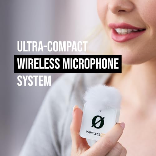 RØDE Wireless ME Dual Set Ultra-Compact Wireless Microphone System with Built-in Microphones, GainAssist Technology and 100m Range for Filmmaking, Interviews and Content Creation (White) - style: WIME Dual - White
