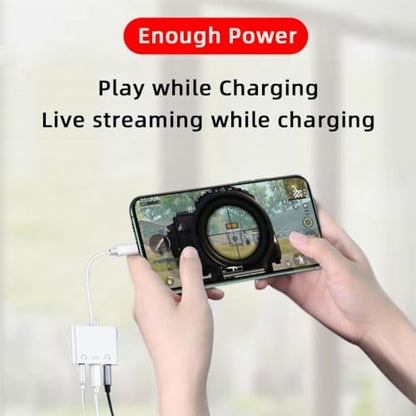 CY Type C USB-C to Dual 3.5mm Audio AUX & MIC Sound Card with PD Power Charge Adapter Compatible with Laptop Tablet Phone - style: Audio*2+PD