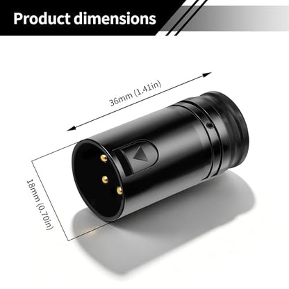 90 Degree Low Profile XLR Connectors 3 Pin Right Angle Rotatable XLR Male Connector Gold-Plated for DIY Microphone Audio Cable 4PCS - style: Kinweistex 3 Pin 90 Degree Rotatable XLR Male Connector