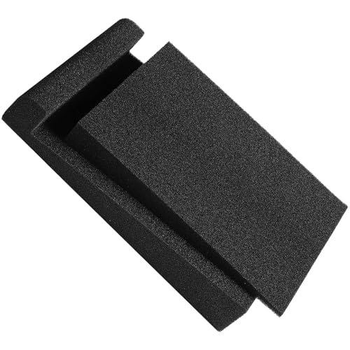 Studio Monitor Isolation Sponge Pad Vibration Dampening Shock Absorbing Base Enhances Bass Response and Safe Placement Sponge Pads