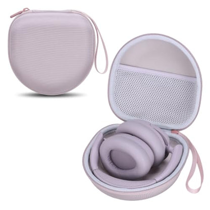 Headphone Case for TALIX H30/JLab/TOZO HT3/Skullcandy Headphones Mauve - color: Mauve