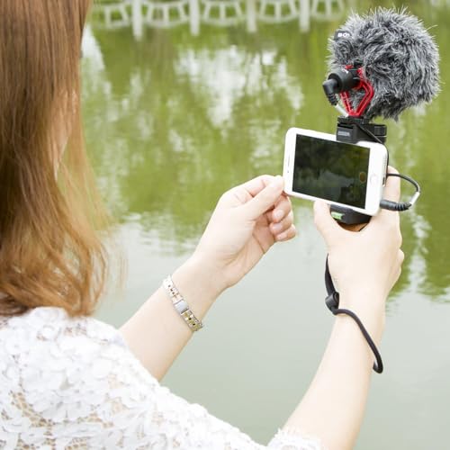 BOYA by-MM1 Shotgun Video Microphone, Universal Compact On-Camera Mini Recording Mic, Directional Condenser for DSLR, Camcorder, iPhone, Android Smartphones, Mac, Tablet