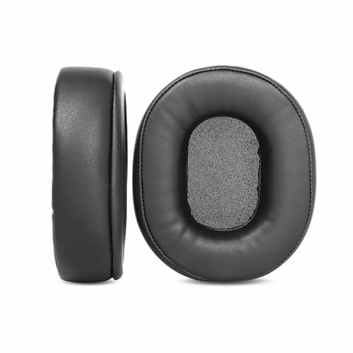 Ear Pads Replacement Compatible with Senal SMH-1000 SMH-1200 Monitor Headphones Earpads Ear Cushions Protein Leather Black