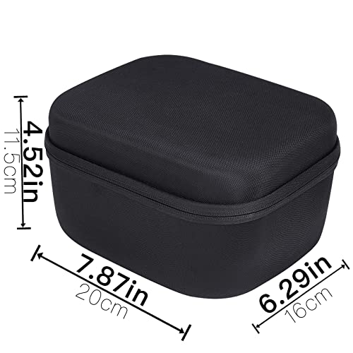 co2CREA Hard Case for Walker's Razor Slim Electronic Muffs Earmuffs - style: Black Case for Razor Earmuff