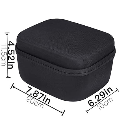 co2CREA Hard Case for Walker's Razor Slim Electronic Muffs Earmuffs - style: Black Case for Razor Earmuff