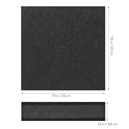 2pcs Subwoofer Insulation Cushion,mousse,soundproofing And Noise Damping Cushion for Studio Monitor Isolation, Non-slip