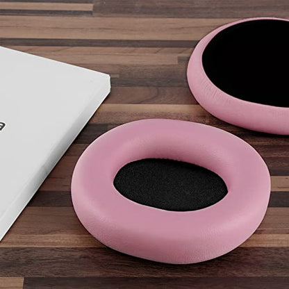 Geekria NOVA Replacement Ear Pads Compatible with Audio Technica ATH-M50X, M50XBT, M50XBT2, M50x ENSO, M50, M40X, M30, M20, M10 Headphones, Repair Parts (Pink) - color: Pink
