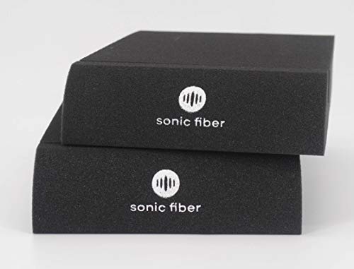 SonicFiber Studio Monitor Isolation Foam - Adjustable Range and Multiple Sizes (Small)