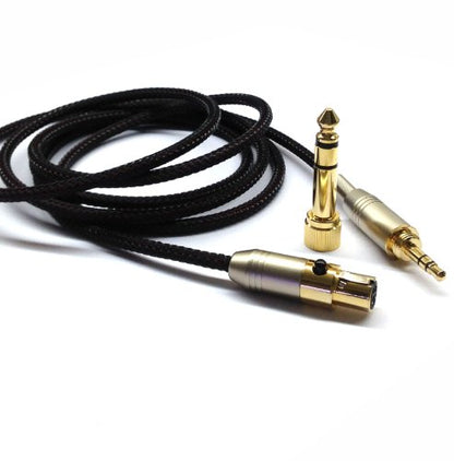NewFantasia Replacement Audio Upgrade Cable Compatible with AKG K240, K240S, K240MK II, Q701, K702, K141, K171, K181, K271s, K271 MKII, M220, Pioneer HDJ-2000 Headphones 2meters/6.6feet - size: 2m