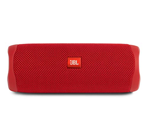 JBL FLIP 5 Waterproof Portable Bluetooth Speaker - Red (Renewed) - color: Red