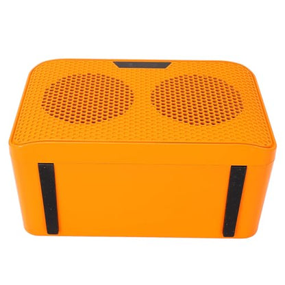 Focket Electric Guitar Amplifier, 10W Output Builtin Delay Effect Portable Guitar Amplifier, Amp Speaker with 3.5mm Headphone Jack Volume Tone Control for Desktop Coffee Table