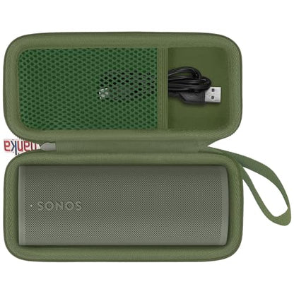 khanka Hard Travel Case Replacement for Sonos Roam 2 / Sonos Roam Portable Smart Bluetooth Speaker - color: Green