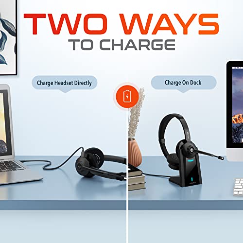 Delton 35X Bluetooth Computer Headset with Noise Cancelling Mic