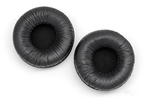 1 Pair Replacement Earpads for Plantronics Savi W720 CS510 Headset - Black
