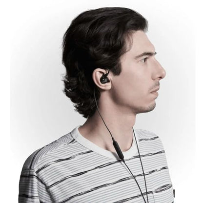 Shure AONIC 4 Wired Sound Isolating Earbuds, Detailed Sound, Dual-Driver Hybrid, Secure in-Ear Fit, Detachable Cable, Durable Quality, Compatible with Apple & Android Devices - Black - color: Black