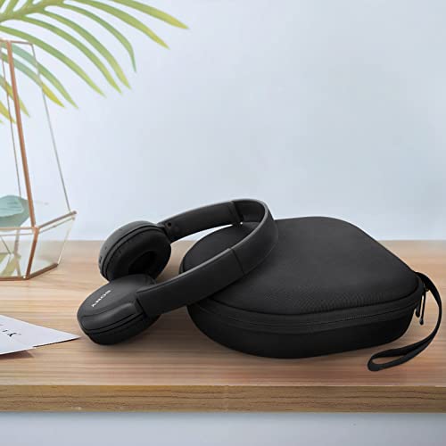 Yinke Hard Case for Sony WH-CH510 /JBL Tune 510BT Headphone, Travel Protective Cover Storage Bag (Black - color: Black