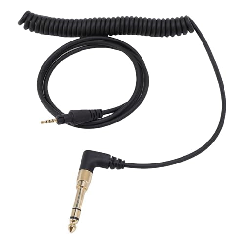 Dioche Detachable Cord Replacement Replacement Earphone Cable for DJ HDJCUE1BT HDJX5 HDJX7 HDJS7 6.35mm Adapter Cord, 2m Length