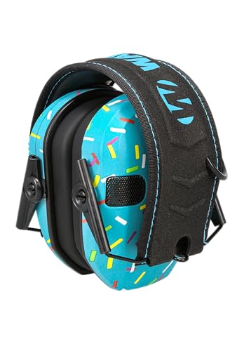Walker's Razor Slim Electronic Muff - color: Blue Sprinkles, size: One Size