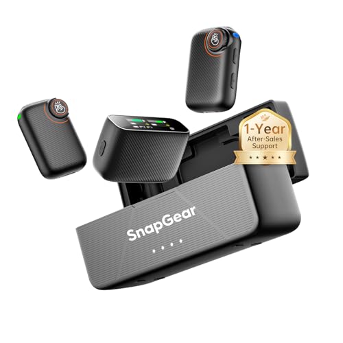 MIC PRO Wireless Microphone for iPhone/Android/Camera/PC, 48kHz CD-Quality, AI Noise Cancelling, 820ft Range, Up to 18H Runtime, Portable Clip-On Mic for Vlog, Streaming, Podcast - style: Mic Pro