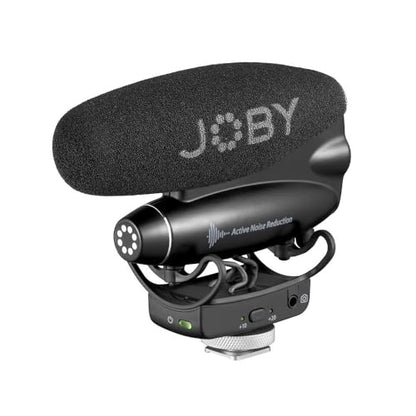 JOBY Wavo PRO 프로페셔널 온 카메라 방향 샷건 마이크, 내장 액티브 노이즈 감소 및 Rycote 쇼크 마운트, CSC, 미러리스, 캠코더, 블로깅, 영화 제작, 유튜버, 크리에이터 - style: Wavo PRO