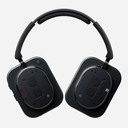Nothing Headphone (1) Hybrid Active Noise Cancelling Headphones, Wireless Over-Ear Headphones with 6 Mics, 80Hrs Playtime, Hi-Res Audio, KEF-Tuned, Spatial Sound, Comfort Fit & Fast Charging Black - color: Black