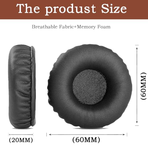 Audio 478 Ear Pads YDYBZB Earpads Earpads Ear Cushions Covers Replacement Compatible with Plantronics Audio 478 USB Headset Headphones Protein Leather