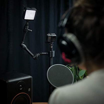 Gravity Microphone Arm MA 3D A 3D Adjustable Microphone Arm for Studio and Live Setup, black