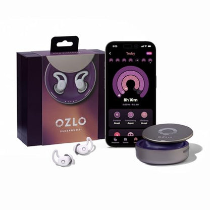 Sleepbuds® | Comfortable Side Sleeper Headphones | Up to 10 Hours of Bluetooth LE Streaming | Science-Backed Sleep Sounds | Snore Blocking Earbuds