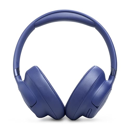 JBL Tune 780NC - Noise Cancelling Headphones - Blue | Hi-Res JBL Pure Bass Sound plus Spatial Sound, Adaptive Noise Cancelling with Smart Ambient - color: Blue