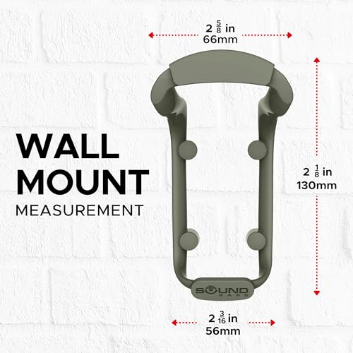 Move Speaker Wall Mount Bracket, Weatherproof, Green | Compatible with Sonos Move & Move 2, Including Mounting Accessories - color: Green