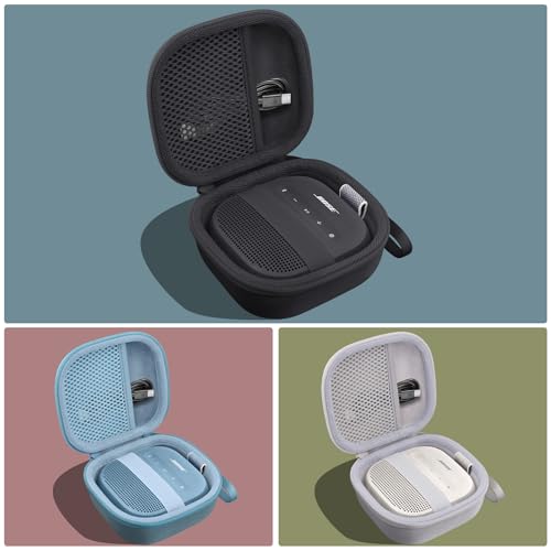 Hard Case for Bose SoundLink Micro 2nd Gen Portable Bluetooth Speaker - color: Black Case